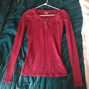 Hollister Button-Up Tee